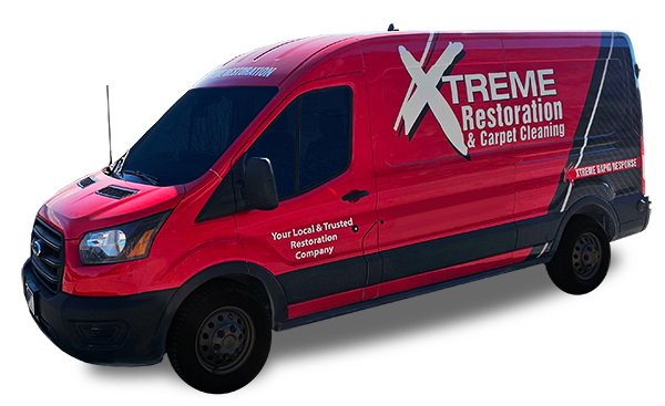 Damage Restoration and Carpet Cleaning Van